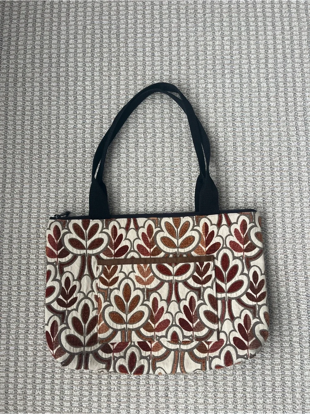 Sally Spicer San Francisco Retro Floral Upholstery Tote